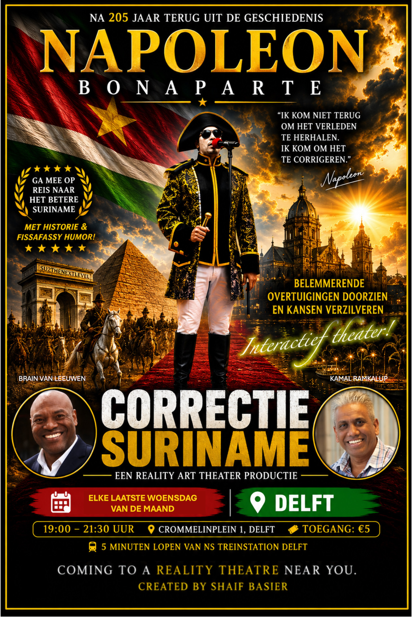 Correctie Suriname poster